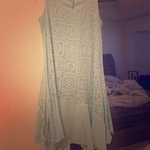 Light blue summer dress